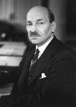 A photo of Clement Attlee in 1945